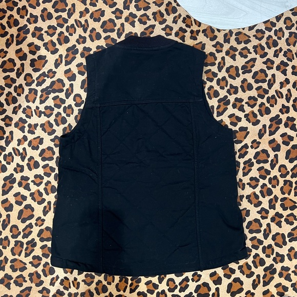 Carhartt Black Quilted Work Vest - Picture 4 of 4
